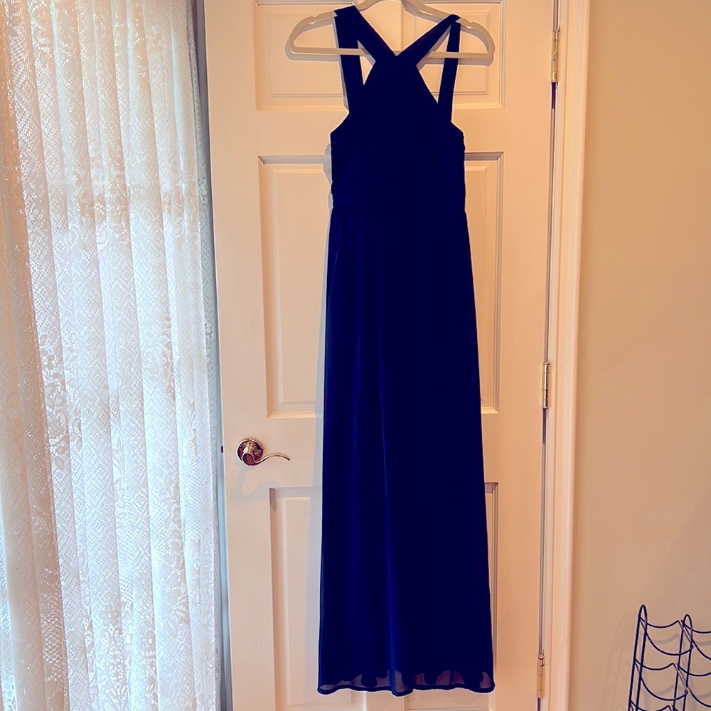 Navy Blue Lulus Gown